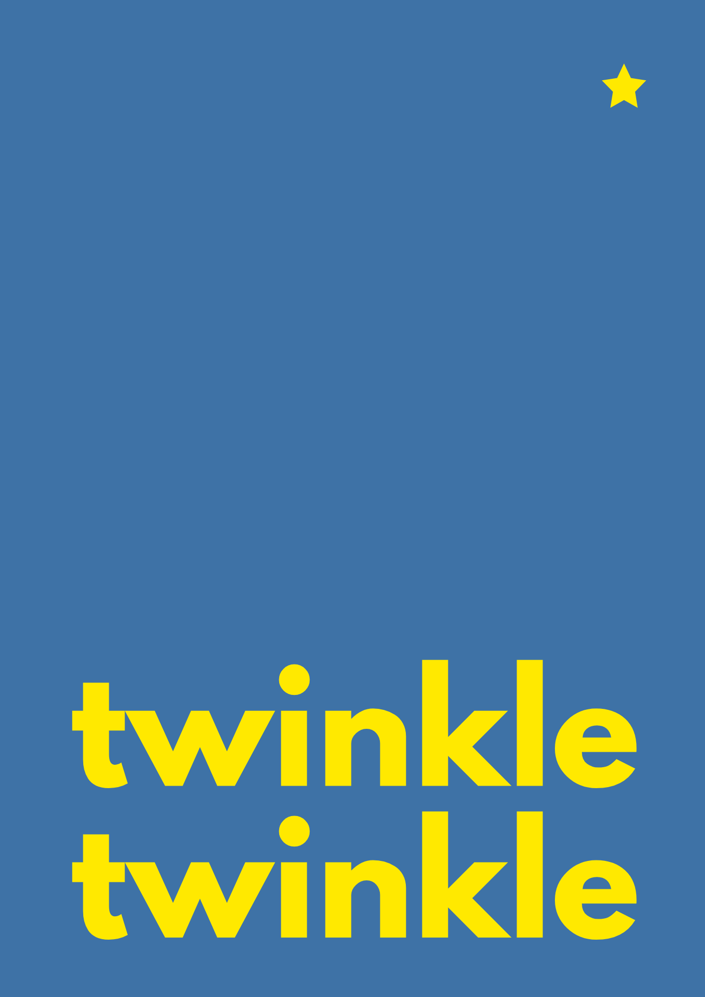 Twinkle Twinkle little star